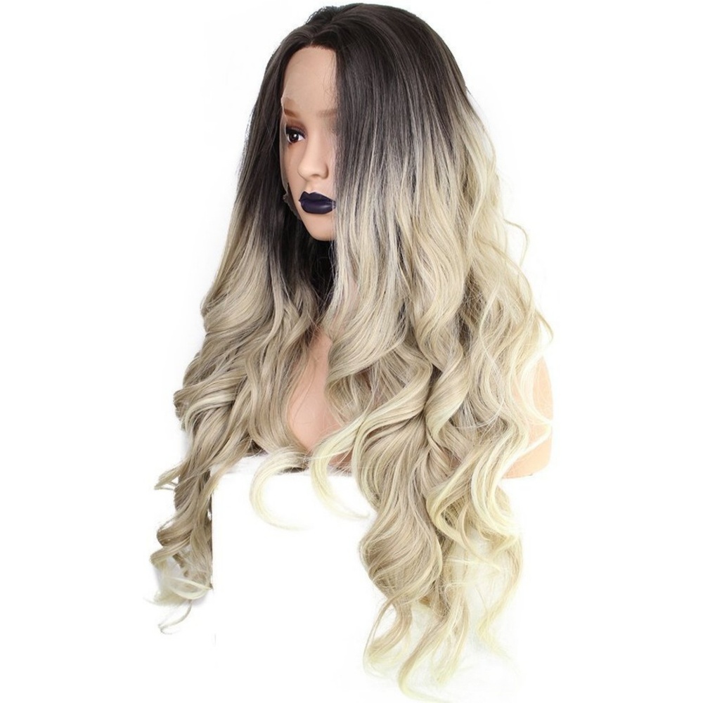 Ombre Blonde Beauty Lace Front Wig - Picture 3 of 4